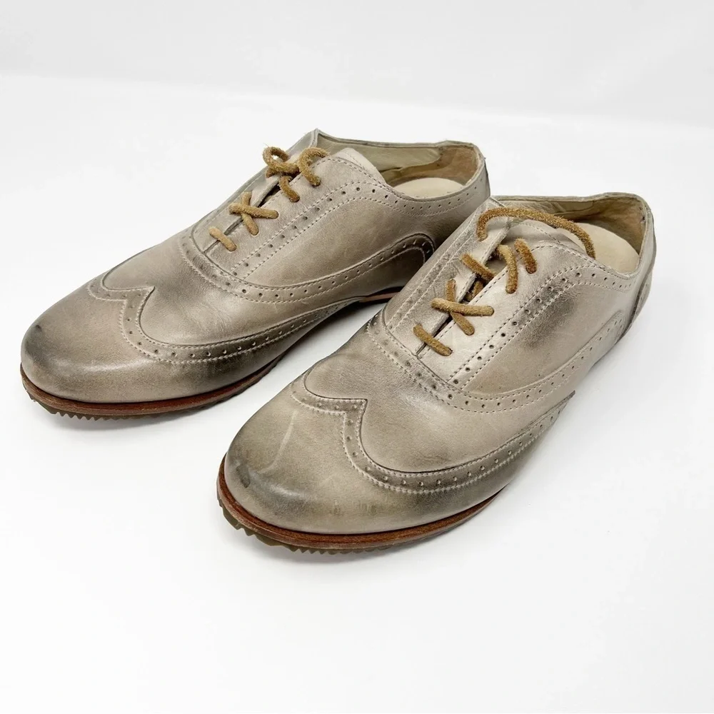 Sorel Brogue Lace Up‎ Leather Wing Top Oxford 8